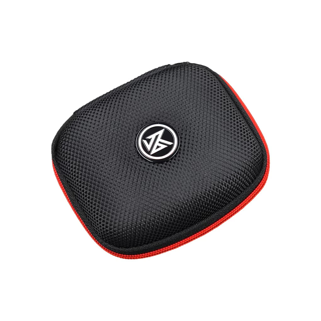 KZ Case Earphone Box Bluetooth Headset Case Square Portable Compression Headset Storage Case EVA Zipper Bag with Logo