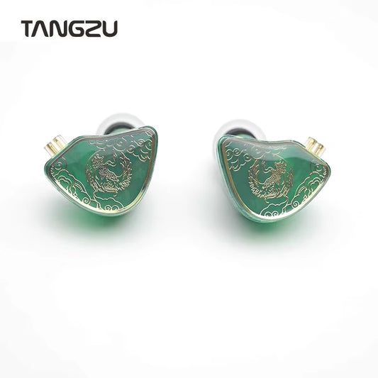 TANGZU WAN ER SG Hifi 10Mm Dual Cavity Dynamic Driver IEM in Ear Earphone Detachable 0.78Mm 2Pin Music Bass Vocal