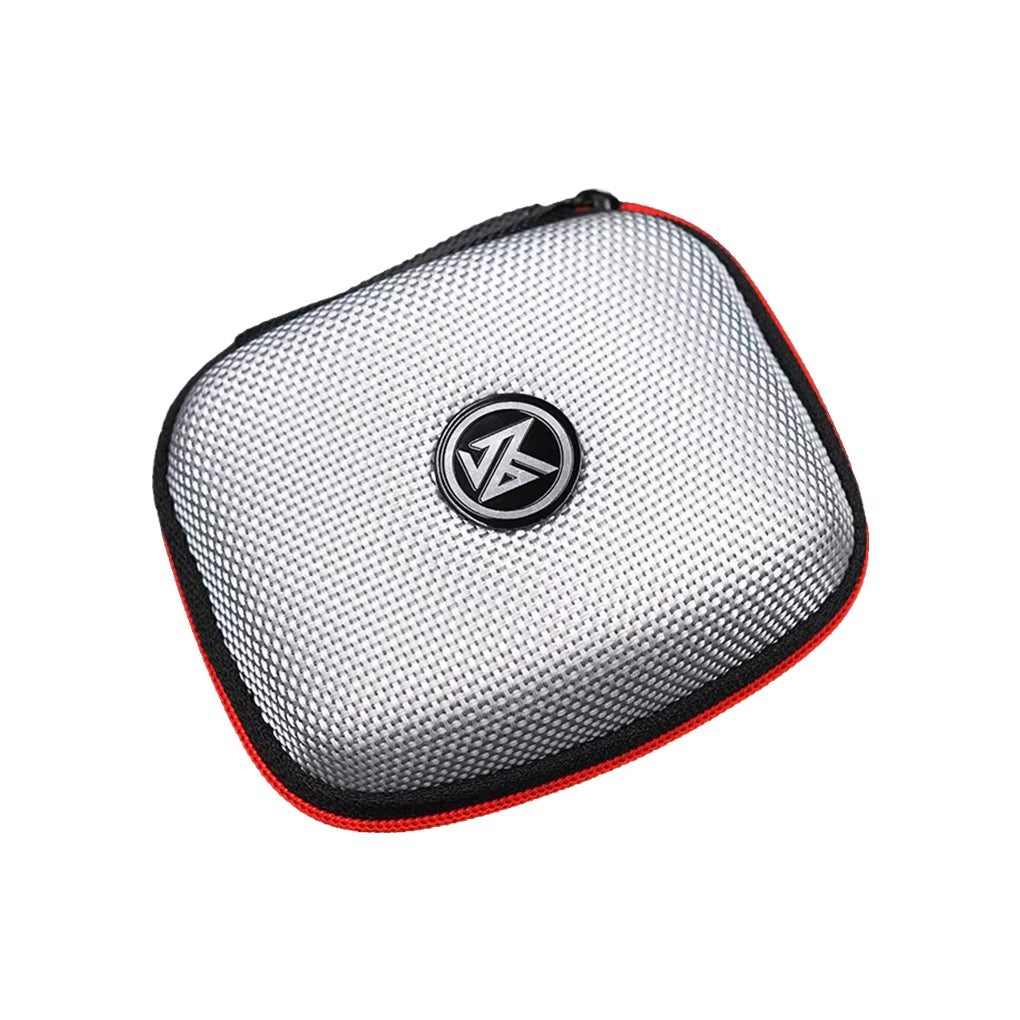 KZ Case Earphone Box Bluetooth Headset Case Square Portable Compression Headset Storage Case EVA Zipper Bag with Logo